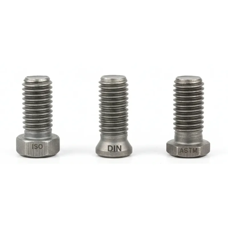 ISO vs DIN vs ASTM Fasteners dimensional comparison by Webber Crimpex